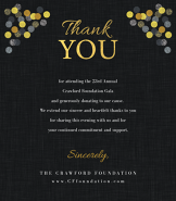 Confetti Gala Thank You