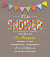Bright Banner Invitation