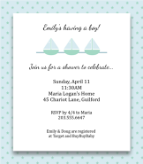 Triple Sails Invitation