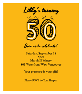 50 Invitation