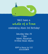 Whale Invitation