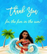 Moana Thank You