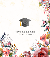 Love and Support - Grad Thank You