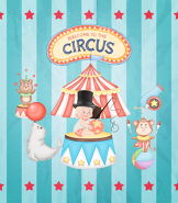 Welcome to the Circus Greeting