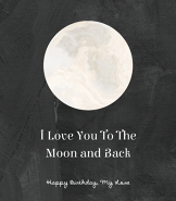 To The Moon and Back