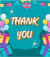Combo Birthday Generic Thank you SC