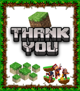 Minecraft Thank you